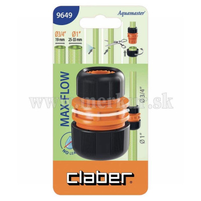 CLABER 9649 Spojka MAX-FLOW  3/4