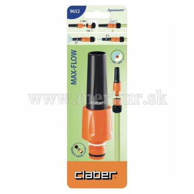 CLABER 9652 Dýza pre prúdové striekanie MAX-FLOW  Blister