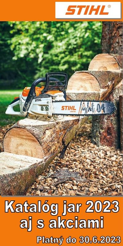STIHL katalóg a akcie jar 2023