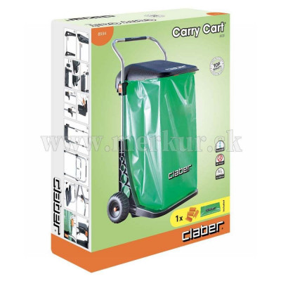 CLABER 8934 Kôš na odpapdky s vekom CARRY CART ECO