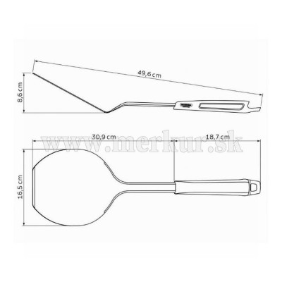 TRAMONTINA lopatka na pizzu 51 cm