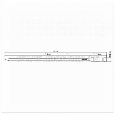 TRAMONTINA ihla grilovacia 85 cm BBQ Churrasco