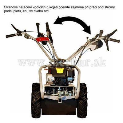 DAKR PANTER FD-2H pohonná jednotka Briggs&Stratton s hydrostatom