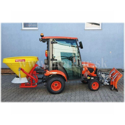 KUBOTA BX261 D CAB traktor komunalny /zimný set/