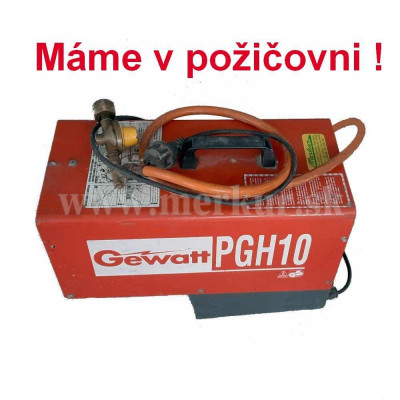 GEWATT PGH 10 plynový teplovzdušný ohrievač