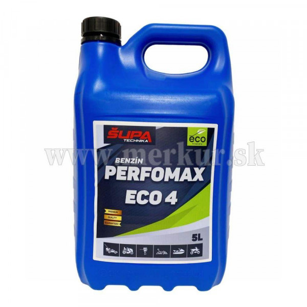 ŠUPA benzín alkylátový PERFOMAX ECO 4 pre 4-takty 5l