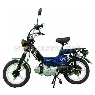 mpKorado moped SUPERMAXI 50 efi Euro5 rozeta 37z. sivý jednosedadlový