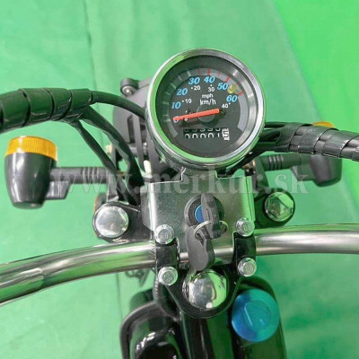 mpKorado moped SUPERMAXI 50 efi Euro5 rozeta 37z. sivý jednosedadlový