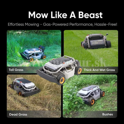 MOWRATOR S1 4WD aku kosačka na diaľkové ovládanie