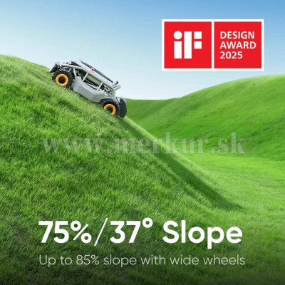 MOWRATOR S1 4WD PRO aku kosačka na diaľkové ovládanie