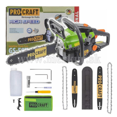 Procraft GS-58X benzínová reťazová píla