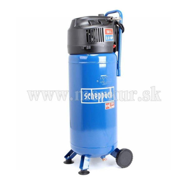 SCHEPPACH HC 51 V vertikálny bezolejový kompresor 50 L