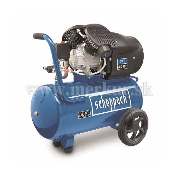 SCHEPPACH HC 53 DC dvojpiestny olejový kompresor 50 L