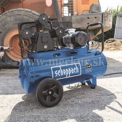 SCHEPPACH HC 550 TC 100L trojpiestny olejový kompresor 100 L