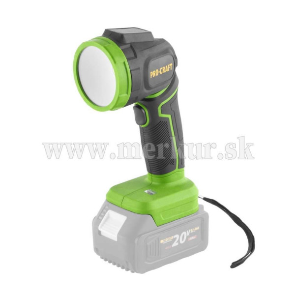 PROCRAFT reflektor LL18bb bez akumulátora a nabíjačky