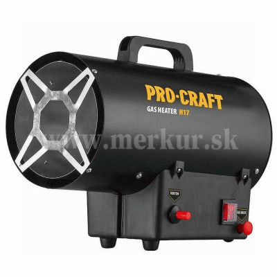 PROCRAFT H17 plynový teplovzdušný ohrievač