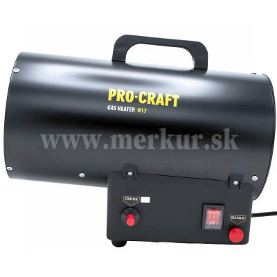 PROCRAFT H17 plynový teplovzdušný ohrievač