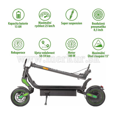 PROCRAFT DS500L elektrická kolobežka