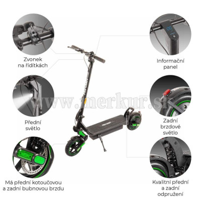 PROCRAFT DS500L elektrická kolobežka