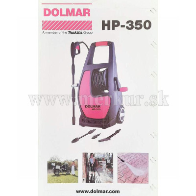 DOLMAR HP-350 vysokotlakový čistič