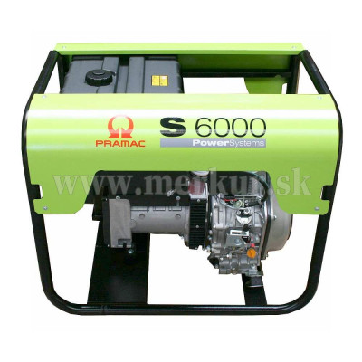 PRAMAC S6000 trojfázová dieslová elektrocentrála s elektroštartom