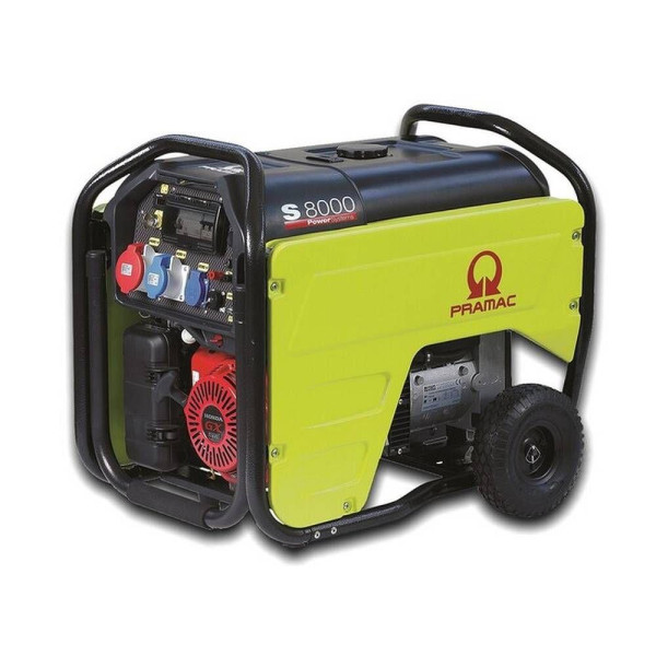 PRAMAC S8000 AVR IPP trojfázová elektrocentrála s elektroštartom