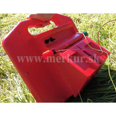 EP energizér solár.plotu s batériou S200, na 3km ohradníku