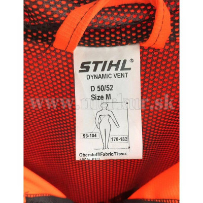 STIHL DYNAMIC VENT bunda veľkosť M / 50-52