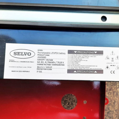 SELVO WORK 20 Li pracovná elektrická trojkolka