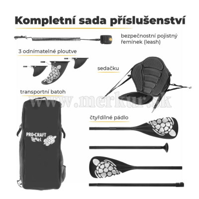 PROCRAFT SUP320 Paddleboard SET Travel