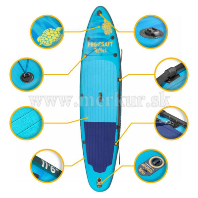 PROCRAFT SUP350 Paddleboard SET Travel