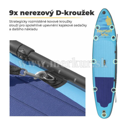 PROCRAFT SUP350 Paddleboard SET Travel