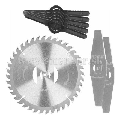 PROCRAFT PTA-24 akumulátorový vyžínač SET 2x aku + nabíjačka