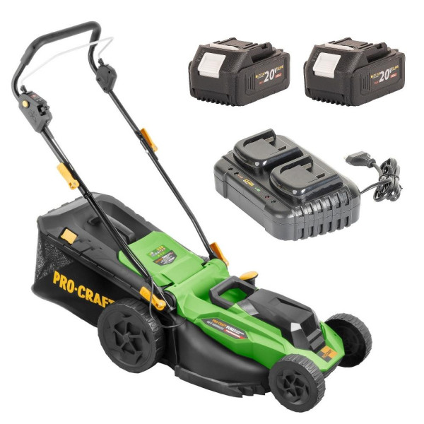 PROCRAFT SPLM23 akumulátorová kosačka s 2x aku a nabíjačkou