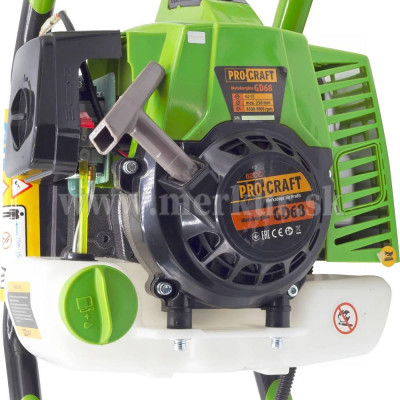 PROCRAFT GD68bn vrták zemný benzínový (bez vrtáku)
