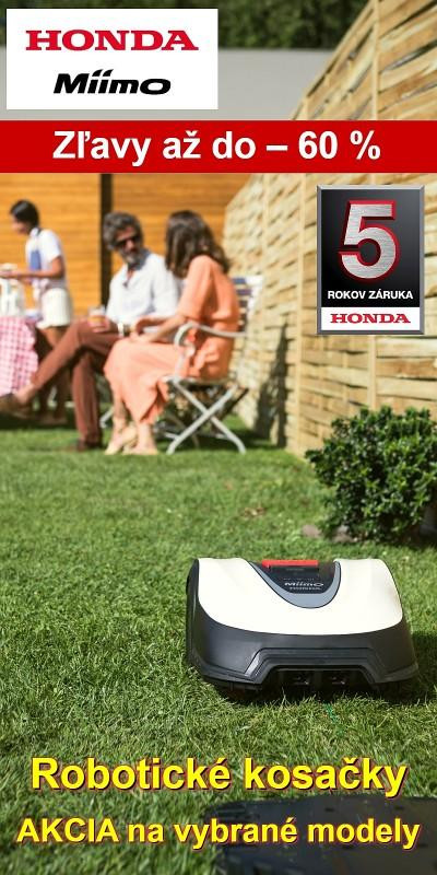 AKCIA HONDA robotické kosačky MIIMO