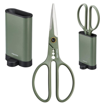 FISKARS nožničky na kvety s púzdrom 1075316