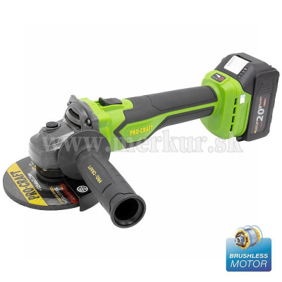 PROCRAFT PGA 22-1B-C SET uhlová brúska + príslušenstvo