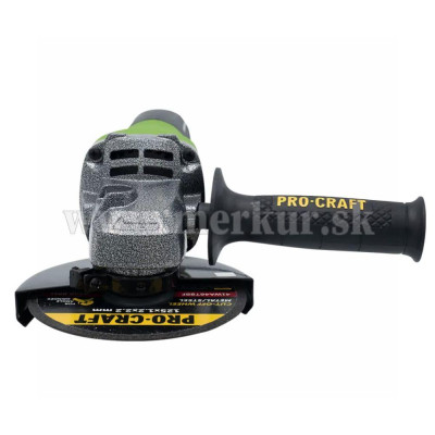 PROCRAFT SPW1050 uhlová brúska + príslušenstvo
