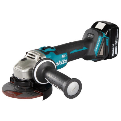 MAKITA DGA504RTJ brúska uhlová + 2x aku 5Ah + rýchlonabíjačka