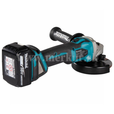 MAKITA DGA504RTJ brúska uhlová + 2x aku 5Ah + rýchlonabíjačka