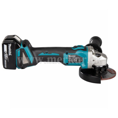 MAKITA DGA504RTJ brúska uhlová + 2x aku 5Ah + rýchlonabíjačka