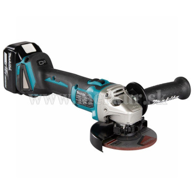 MAKITA DGA504RTJ brúska uhlová + 2x aku 5Ah + rýchlonabíjačka