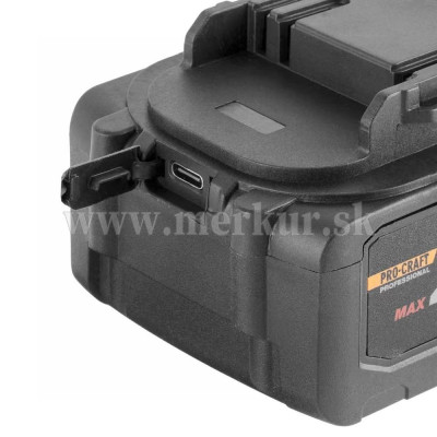 PROCRAFT 20/4C batéria 4Ah/20V + USB-C port
