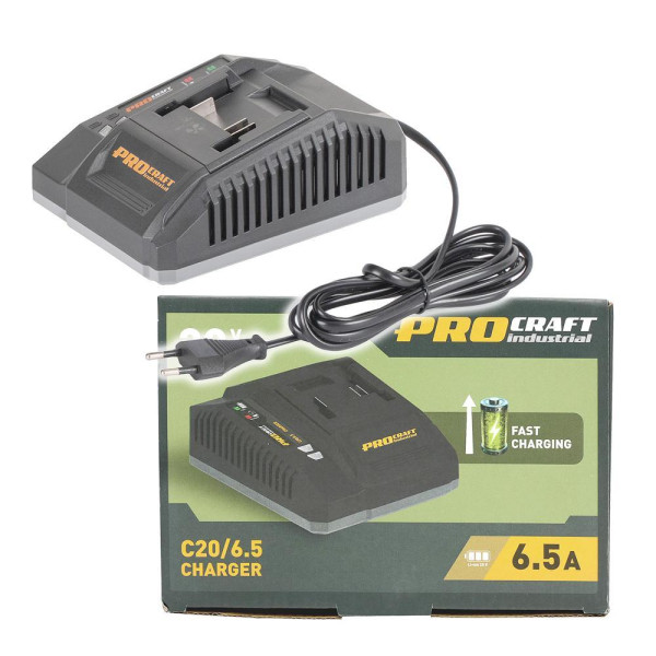 PROCRAFT C20/6.5 rýchlonabíjačka 20V