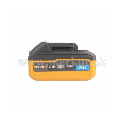 PROCRAFT SADA 20/4 batérie 2ks + 20/2 dvojnabíjačka 20V