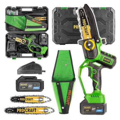 PROCRAFT PKA32Li aku reťazová píla + púzdro + aku + nabíjačka