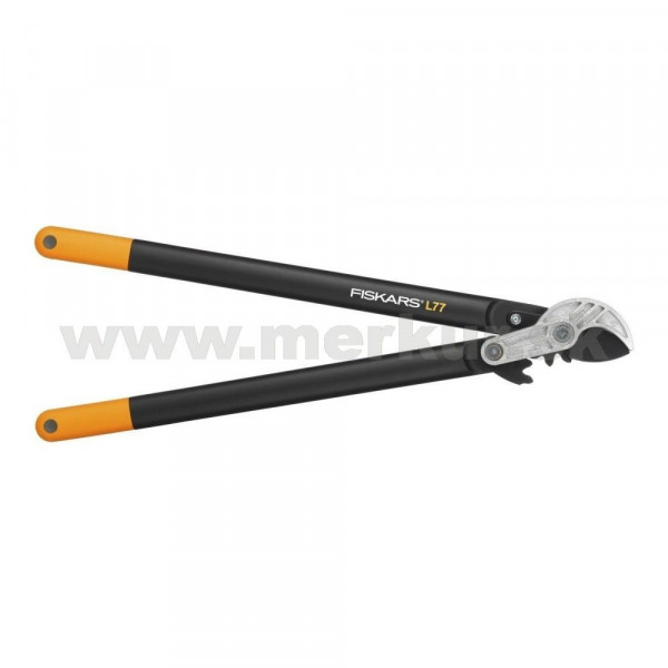 FISKARS nožnice na hrubé konáre prevodové, jednočepeľové PowerGear (L) L77 1000583