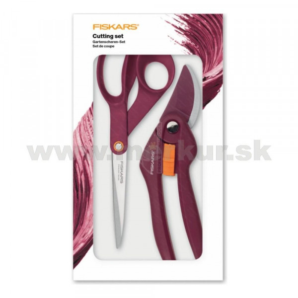 FISKARS set nožníc Merlot Inspiration 1027504