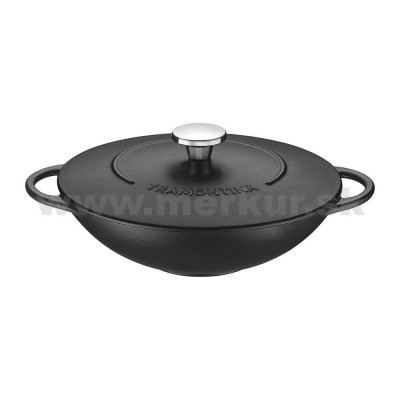 TRAMONTINA wok liatinový 32cm TRENTO 